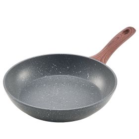 VEVOR Frying Pan Skillet, Aluminum Egg Fry Pans, 3 Piece Set (9.5, 11, 12 in), Nonsitck Heavy-Duty Skillets with Heat-Resistant Handle VEVOR Frying Pan Skillet, Aluminum Egg Fry Pans, 3 Piece Set (9.5, 11, 12 in), Nonsitck Heavy-Duty Skillets with Heat-Resistant Handle